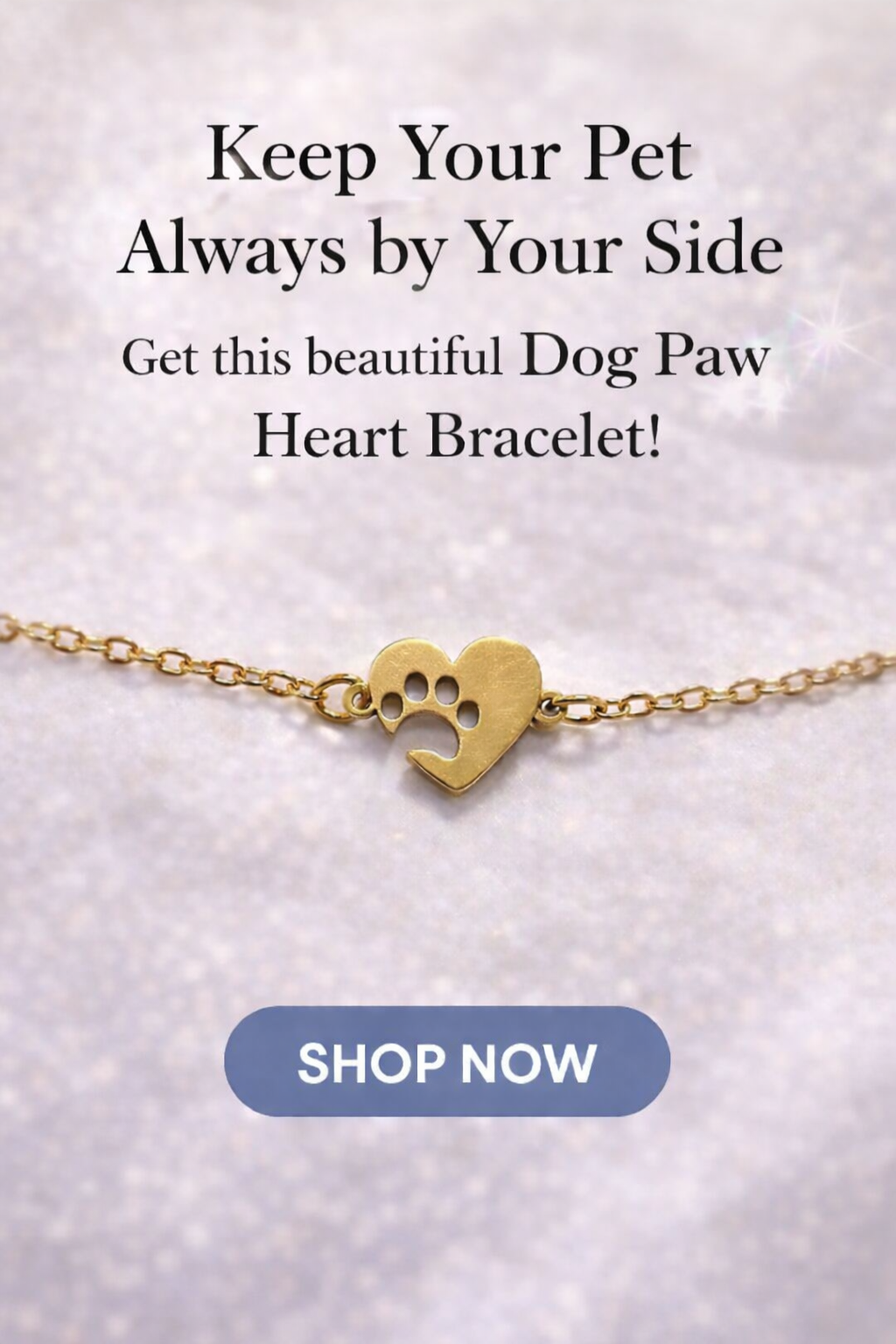 Heart Paw Bracelet