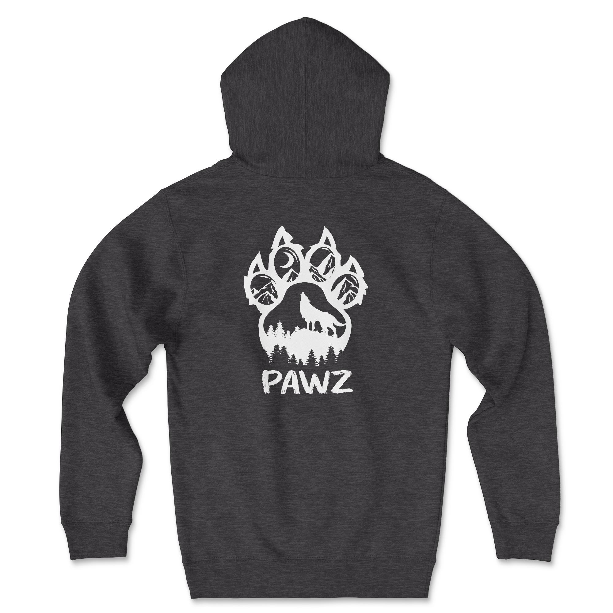 Wolf Paw (Adult Hoodie)