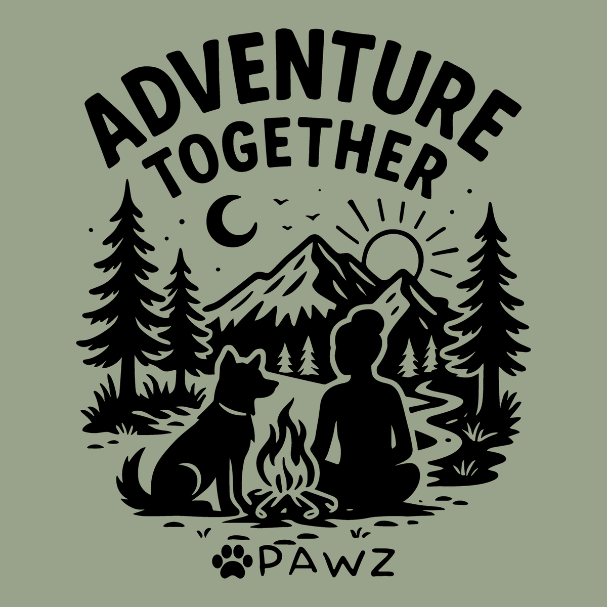 Adventure Together (Adult Short Sleeve T-Shirt)