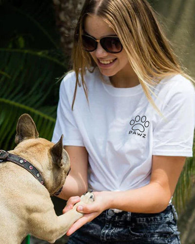 Dogs Save Kids Tee (Back Print) - Pawz
