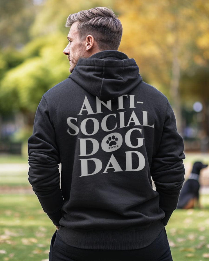 Anti-Social Dog Dad Hoodie - Pawz