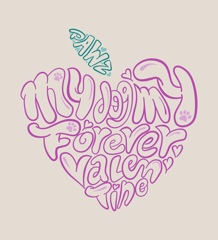 Forever Valentine - Front Print (Adult Short Sleeve T-Shirt)