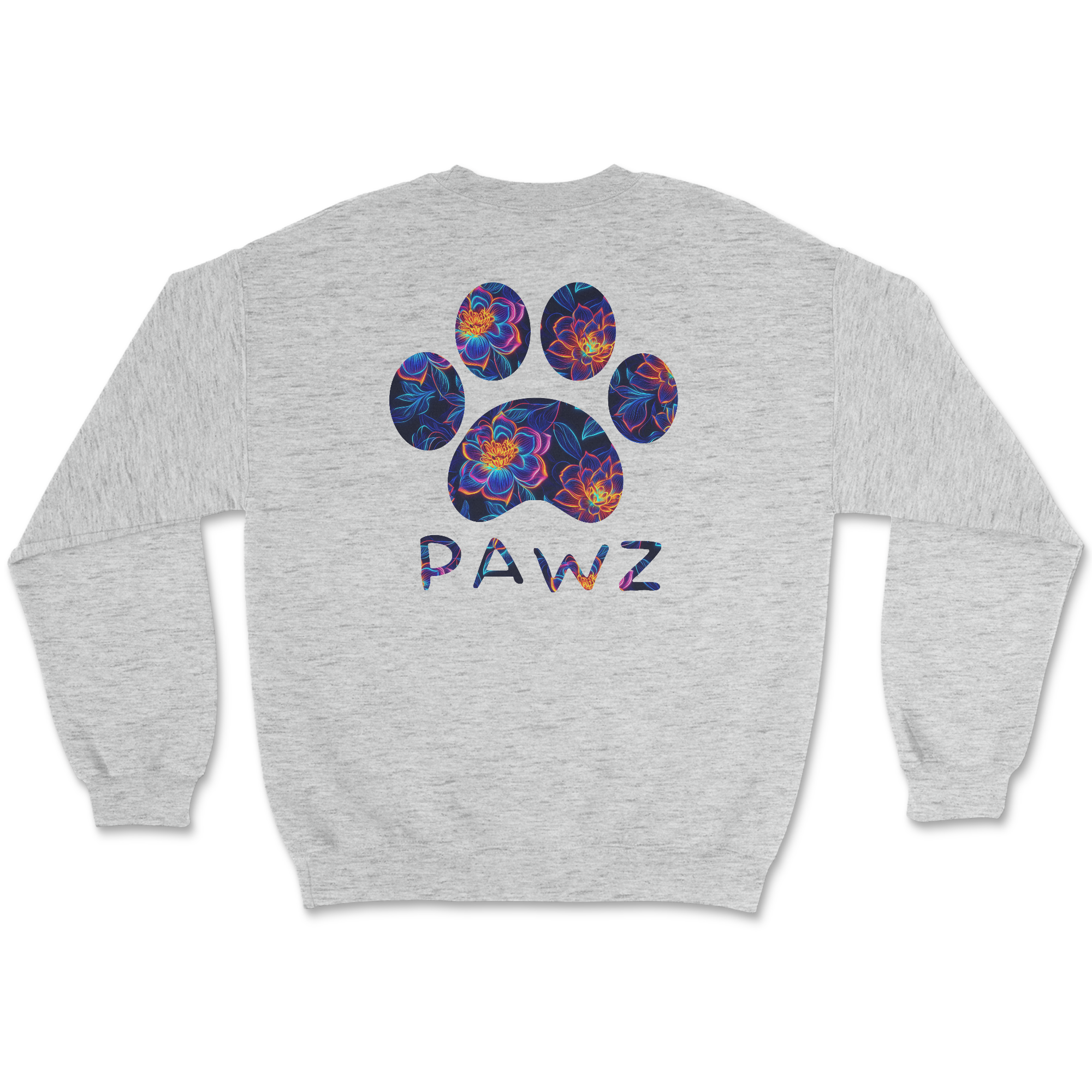 Neon Floral (Adult Crewneck)