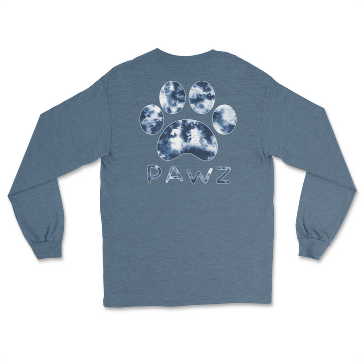 Blue Tie Dye (Adult Long Sleeve)