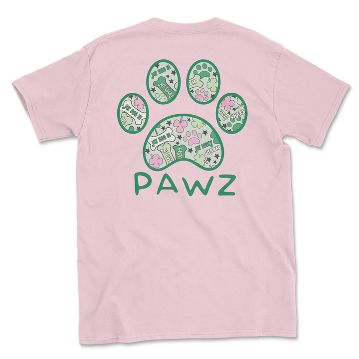 Lucky Pawz (Adult Short Sleeve T-Shirt)