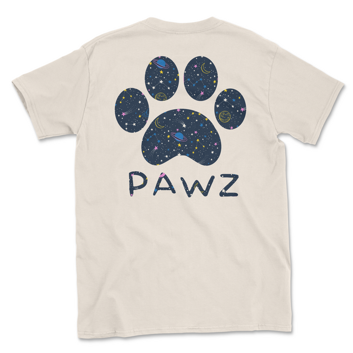 Cosmic Pawz (Adult Short Sleeve T-Shirt)