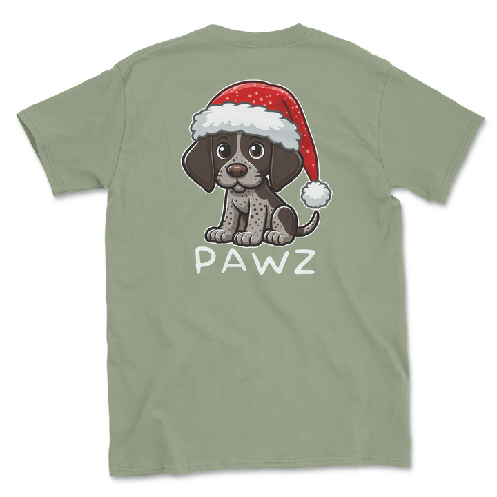 Pointer Christmas (Adult Short Sleeve T-Shirt)