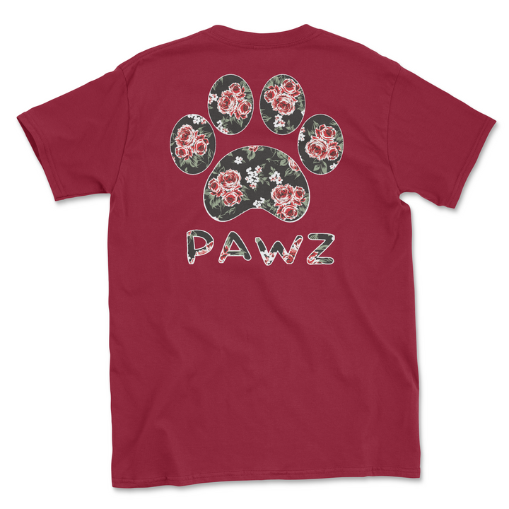 Rose Paw (Adult Short Sleeve T-Shirt)