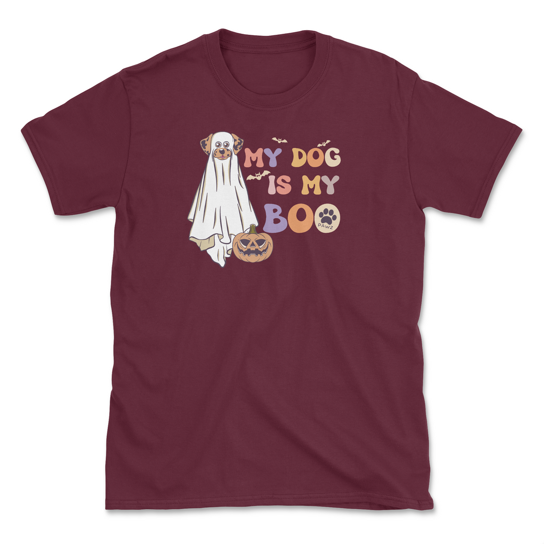 My Dog Is My Boo (Adult Short Sleeve T-Shirt)