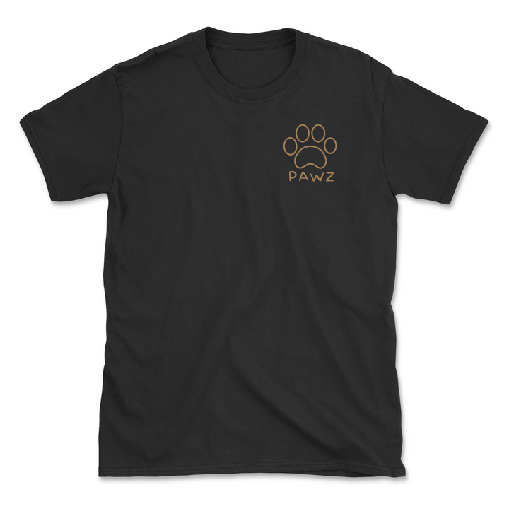 Leopard Fill - Black (Adult Short Sleeve T-Shirt)