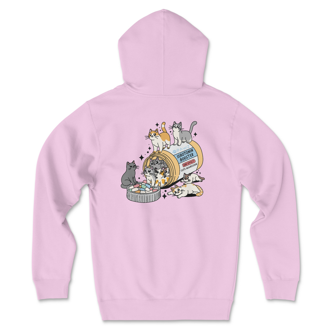 Serotonin Cat (Adult Hoodie)