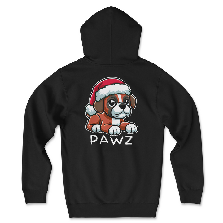 Boxer Christmas (Adult Hoodie)