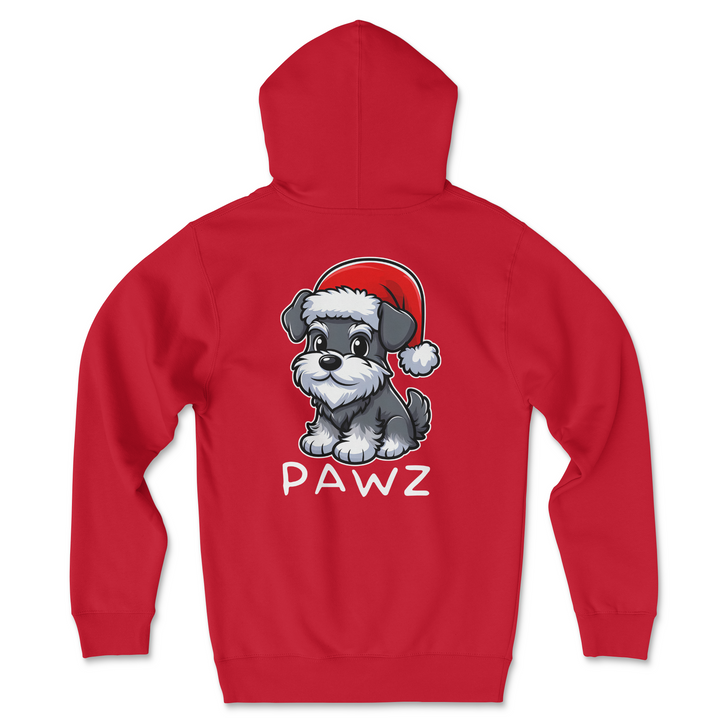 Schnauzer Christmas (Adult Hoodie)