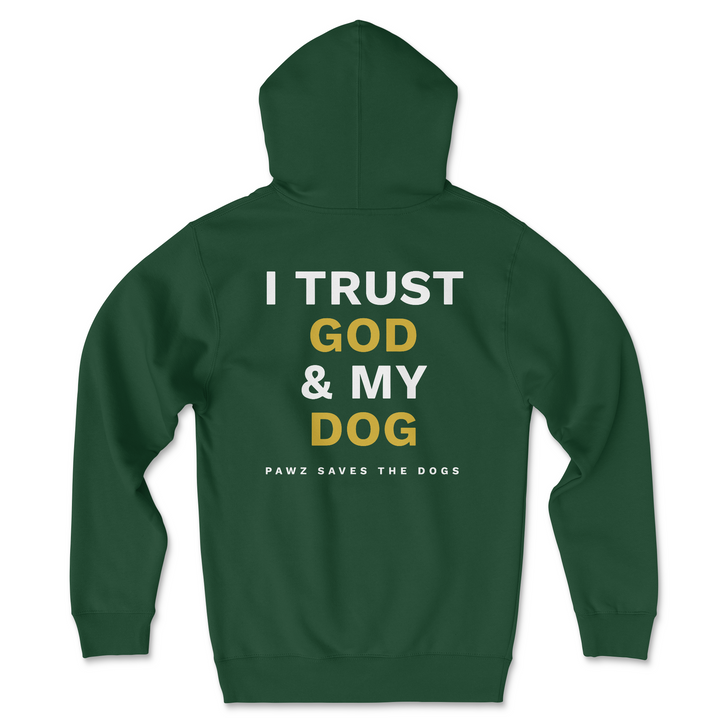 Trust - Green (Adult Hoodie)