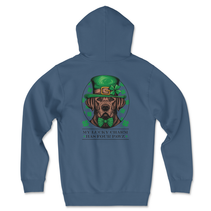 Lucky Lab (Adult Hoodie)