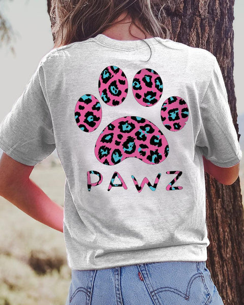 Hidden Acres Creations Tigers Paw Tee Black Gray / 4X