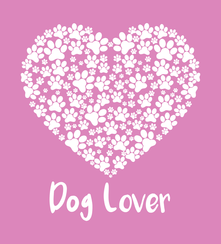 Dog Lover - Light - Front Print (Adult Short Sleeve T-Shirt)