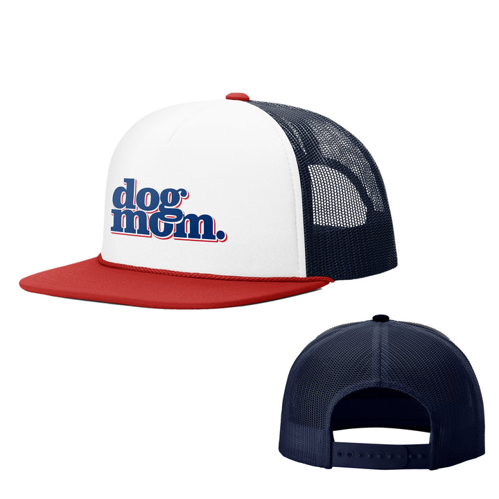 Dog Mom Patriotic Foamie Trucker Hat