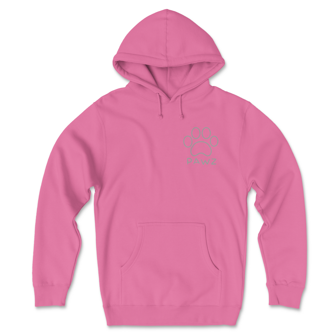 Pink & Grey Camo (Adult Hoodie)