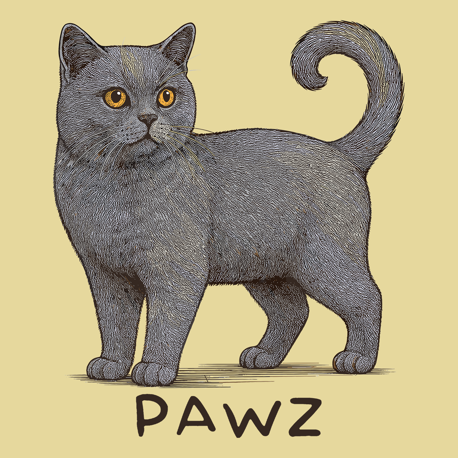 British Shorthair (Adult Short Sleeve T-Shirt) (Copy)