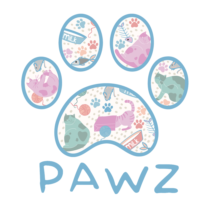 Playful Pawz (Adult Hoodie)