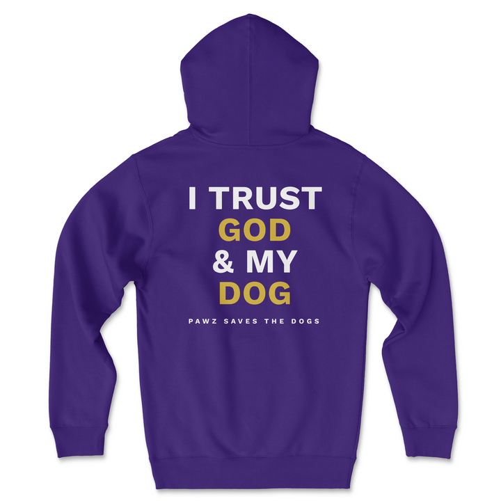 Trust - Purple (Adult Hoodie)