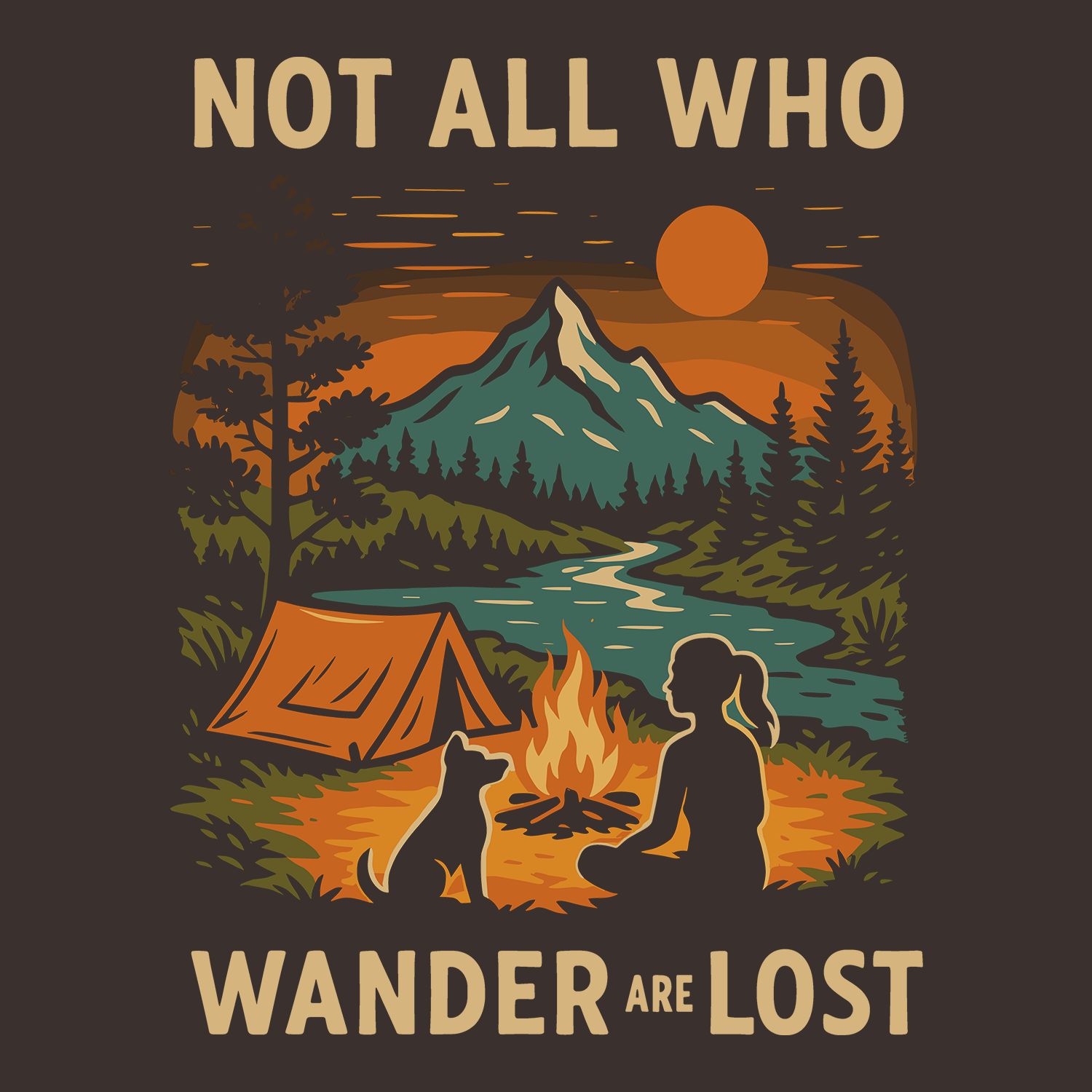 Wander Together (Adult Short Sleeve T-Shirt)