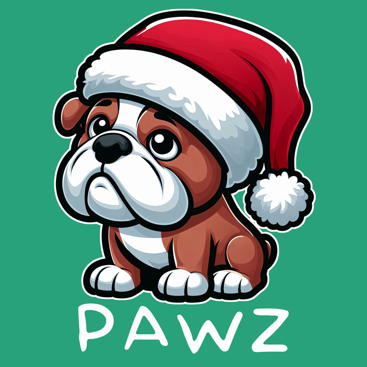 Bulldog Christmas (Adult Hoodie)