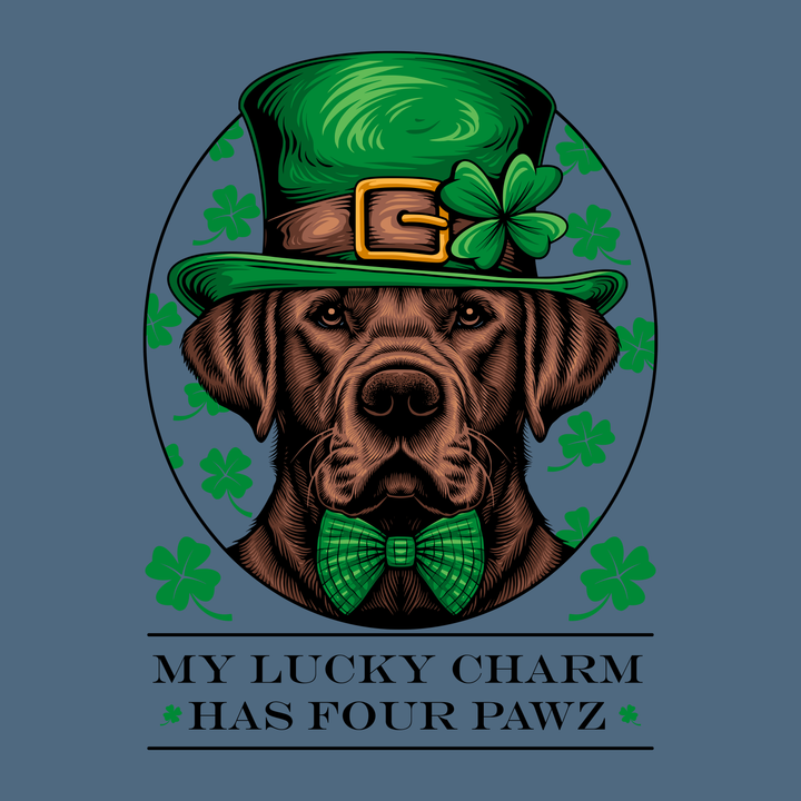 Lucky Lab (Adult Short Sleeve T-Shirt)