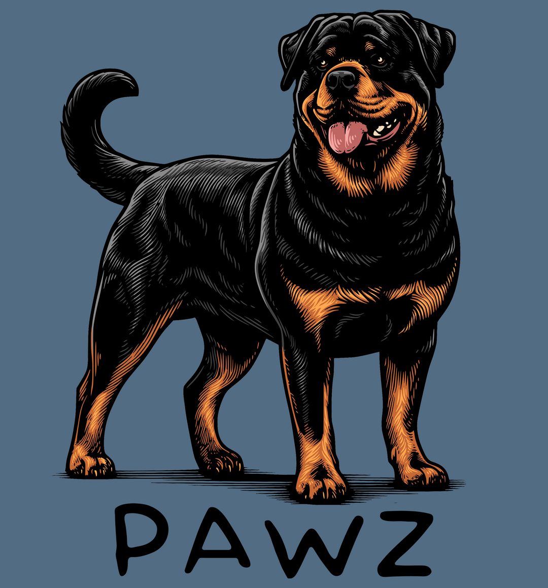 Rottweiler (Adult Hoodie)