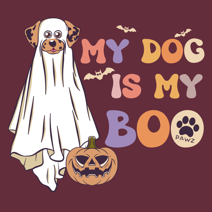 My Dog Is My Boo (Adult Short Sleeve T-Shirt)