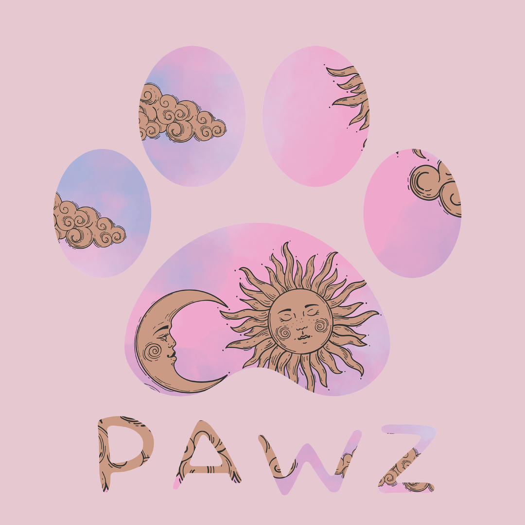 Lunar Pawz - Light Pink (Adult Short Sleeve T-Shirt)