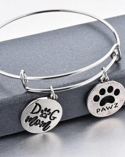 Pawz Dog Mom Bangle Bracelet - Pawz